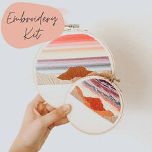 Load image into Gallery viewer, Embroidery Kit - Sunset
