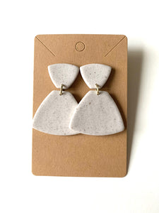 Gray Bell Earrings